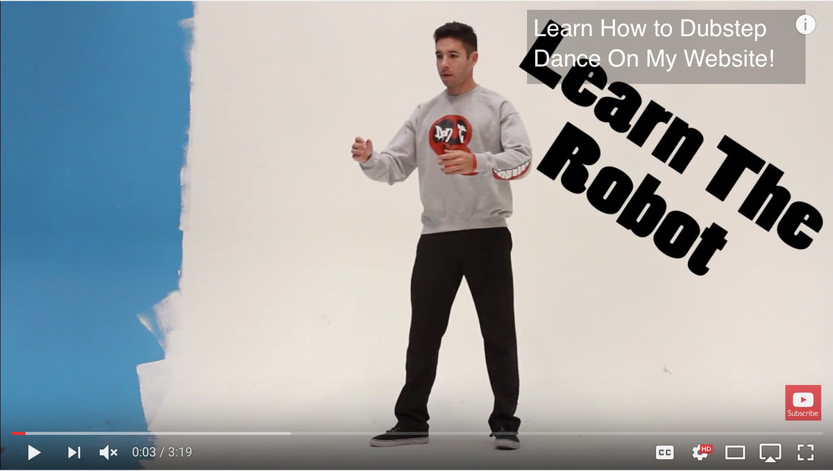 Robot dance sales dubstep