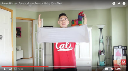 Learn Hip Hop Dance Moves Using Your Shirt