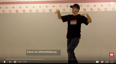 popping warping dance move